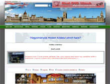 Tablet Screenshot of magyaroklondonban.com