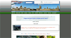 Desktop Screenshot of magyaroklondonban.hu